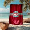 Ultra-Soft Beach Towel with Liverpool Football Club Theme,Ideal for Pool - Camping, Diving - Perfect Travel Essential, Vibrant Beach Towel.