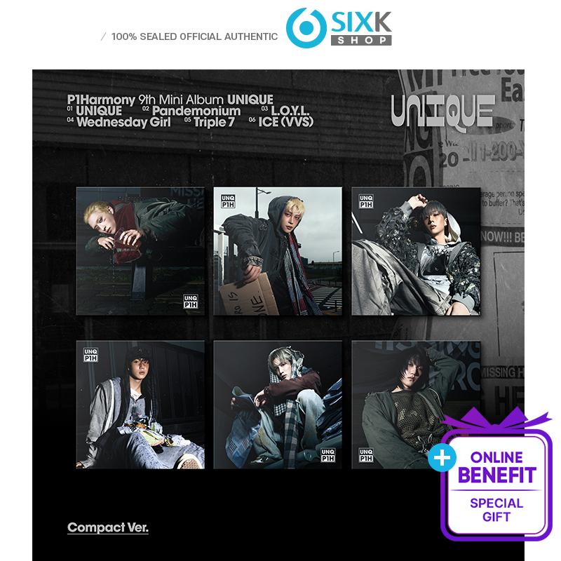 [Przedsprzedaż] P1Harmony - Mini 9. Album [UNIQUE] (Wersja kompaktowa) (Korzyść online)