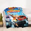 1pc Blaze AxleCity Outdoor Blanket Lightweight Flannel, Soft & Warm, All-Season Use for Sofa, Outdoor, Camping, Living Room053