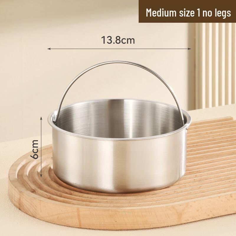 

ZISIZ Household Mini Steamer & Stew Pot Set
