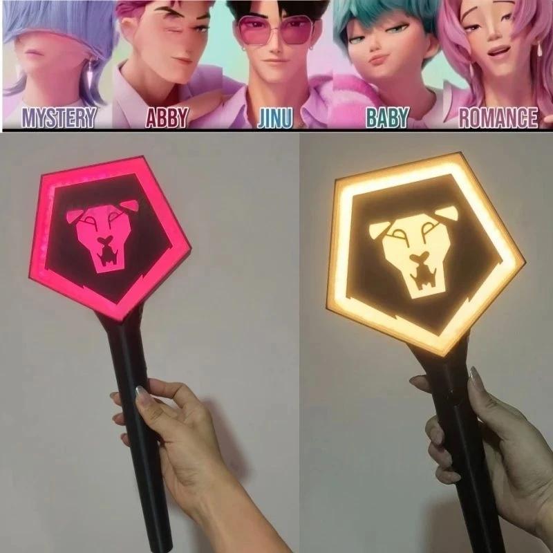 KPop Мисливець на Демонів Світловий Паличка Косплей Концертний Паличка для Підтримки Яскраві Вогні Паличка для Підтримки Групи Аксесуари для Хелловінської Вечірки