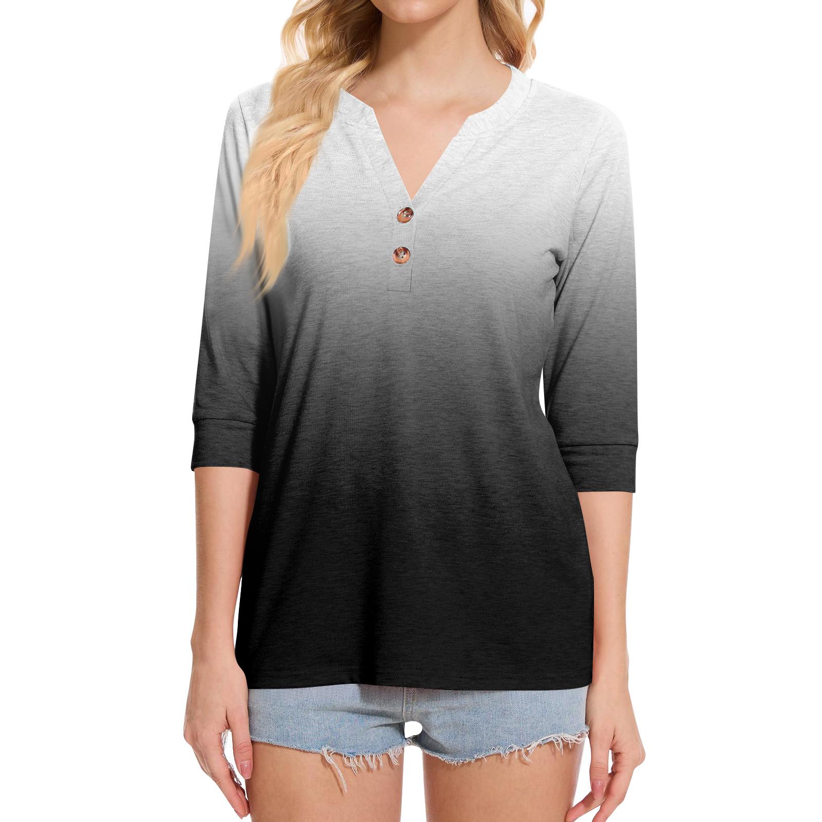 

Женские летние топы, повседневные, с оборками, коротким рукавом, круглым вырезом, свободные, плиссированные футболки L чёрный