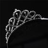 Prinzessin Brautkrone Hochzeit Kristall Tiara Haarschmuck Zubehör
