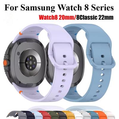Silikonarmband für Samsung Galaxy Watch 8 Classic Schnell atmungsaktiv Armband für Galaxy Watch 8 40mm/44mm Zubehör
