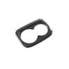 Carbon Fiber Rear Water Cup Holder Frame Cover Trim For Honda Civic 2022 11th