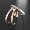 Ayatul Kursi Stainless Steel Bangles Islamic Muslim Quran Verse Cuff Bracelet Men Arabic Calligraphy Messenger Jewelry Gifts