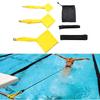 Light Weight Swim Training Belt Swimming Training Resistance Gear With Wear Resistant Designs For Almost Skill Level