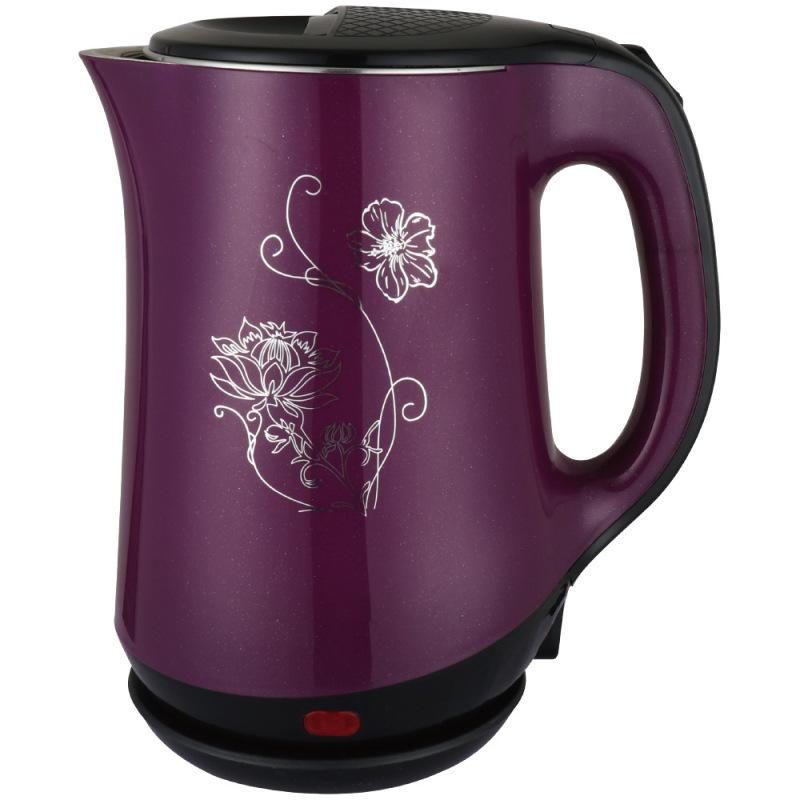 Fierbător electric Fierbător electric de uz casnic Fierbător electric din oțel inoxidabil cu două straturi