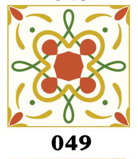 

Богемний стиль Барвиста плитка Наклейка на стіну Домашній декор Ванна Стіл Гардероб Лінія талії Наклейки на стіни Водонепроникна ПВХ Художня фреска 15cm*15cm*15Pcs