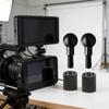 Pack Of 2 Aluminum Alloy 15mm Ball Head Adapters With 1/4Inch Thread Screw For Camera Mounts Phone Stands 15mm Ballhead