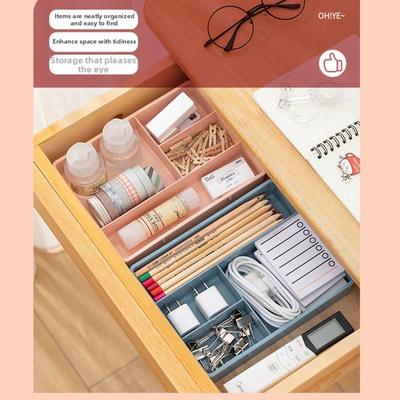 Drawer Organizer Desk Organizer Tray PP Plastic Material