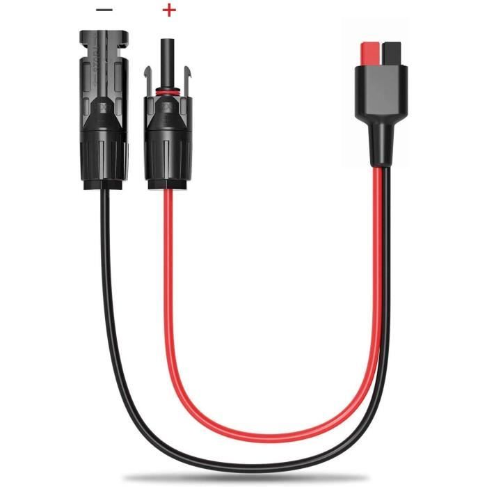 ALLPOWERS to Anderson Power Pole Adapter Solar Panel Cable Connector Male and Female Compatible120