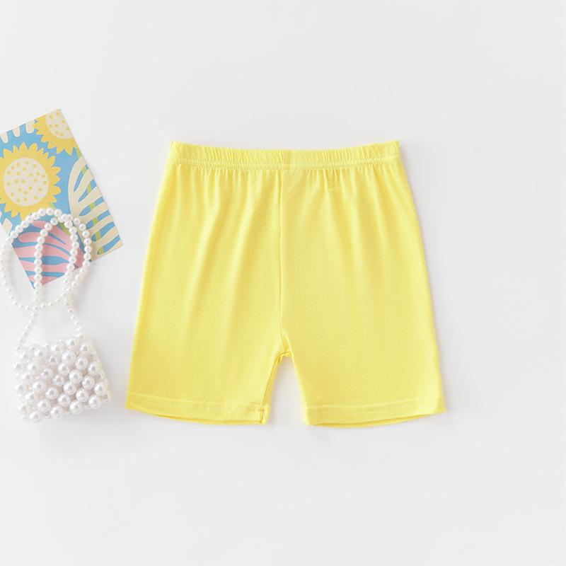 

Нові дитячі захисні шорти цукеркового кольору - боксери проти просвічування для дітей 150cm жовтий