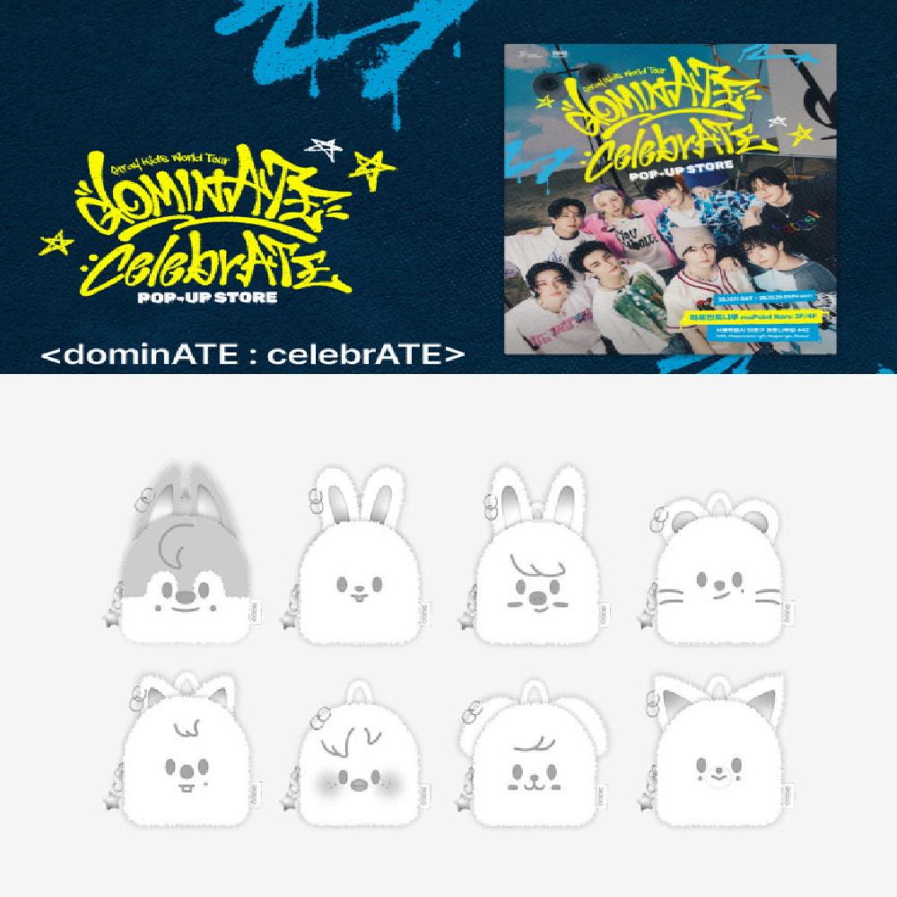 Pre-order Stray Kids World Tour dominATE: celebrATE SKZOO Original Backpack Silver ver.