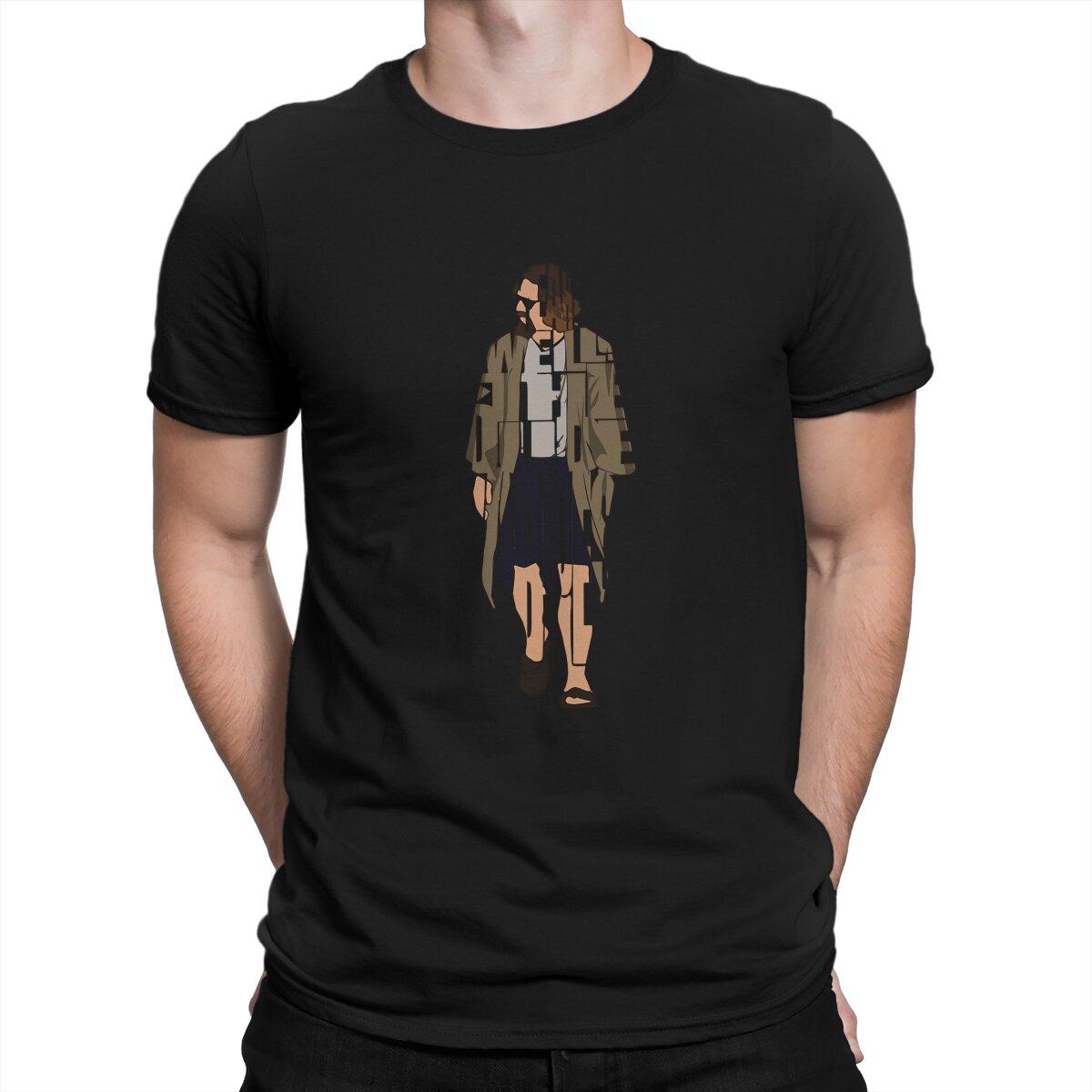 

The Big Lebowski Movie Classic Retro Tshirt Homme Mens Streetwear Polyester T Shirt For Men 4XL