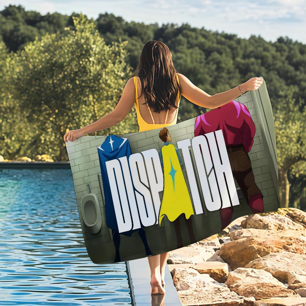 

Game D-Dispatch-S Towel Quick Drying Beach Towels Are Suitable For Swimming Pools Camping Yoga And The Gym W40*H60(CM)
