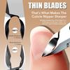 Nail Professional Stainless Steel Nail Cutter Scissor Nippers Muti Function Cuticle Pusher Remover Nail Care Manicure Tools