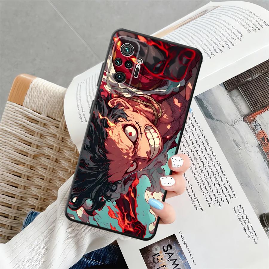 Case for Xiaomi Redmi Note 10S 12S 11S 11 13 12 Pro Plus 10 9 8 Pro 9s Funda Phone Cover Luffy Ones Pieces
