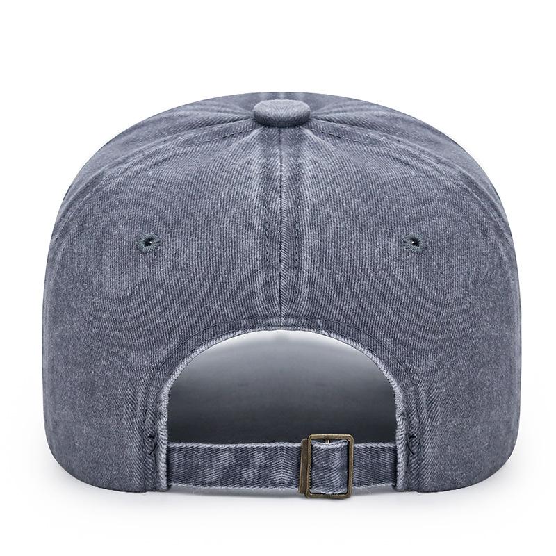 Нова бейсболка з тривимірною літерою та тривимірною вишивкою на наклейках для чоловіків і жінок, випрана та вицвіла стара кепка-сенсор