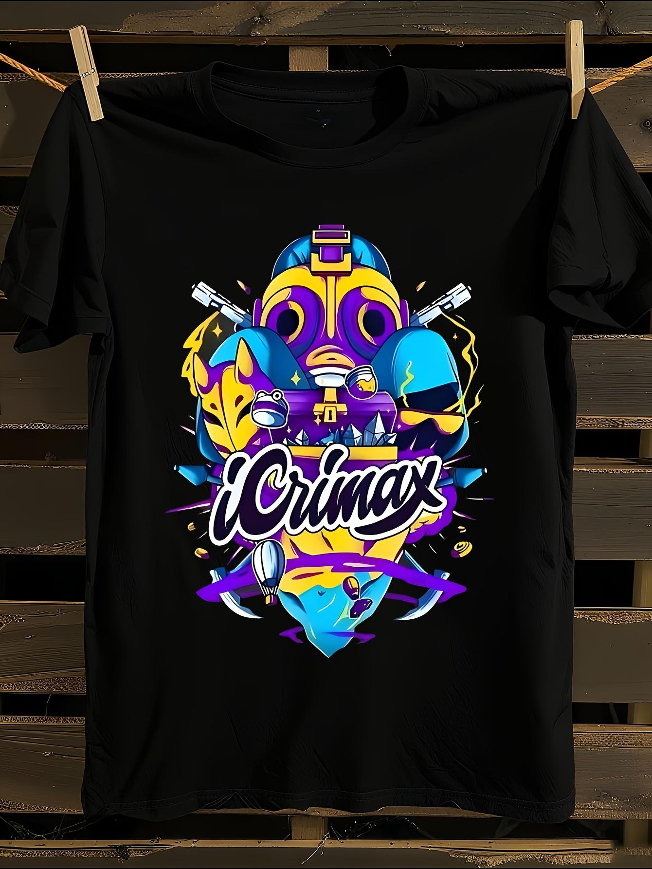 ICRIMAX V2 and WoVintage Black Graphic T-shirt L