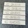 Anwendbar auf die alte C-Klasse C180 C200 C260L C280 C300L modifiziertes Auto-Logo Wortmarke hinteres Heckzeichen