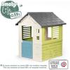 Smoby Life - Jolie Maison - Moderne Design - Port, Vinduer med persienner - Resirkulert materiale - Fra 2 år