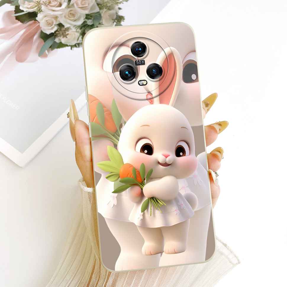 Cartoon For Honor Magic5 5G PGT-AN00 Case Cute Design Print Silicone Back Cover For Honor magic 5 PGT-N09 Phone Cases Fundas