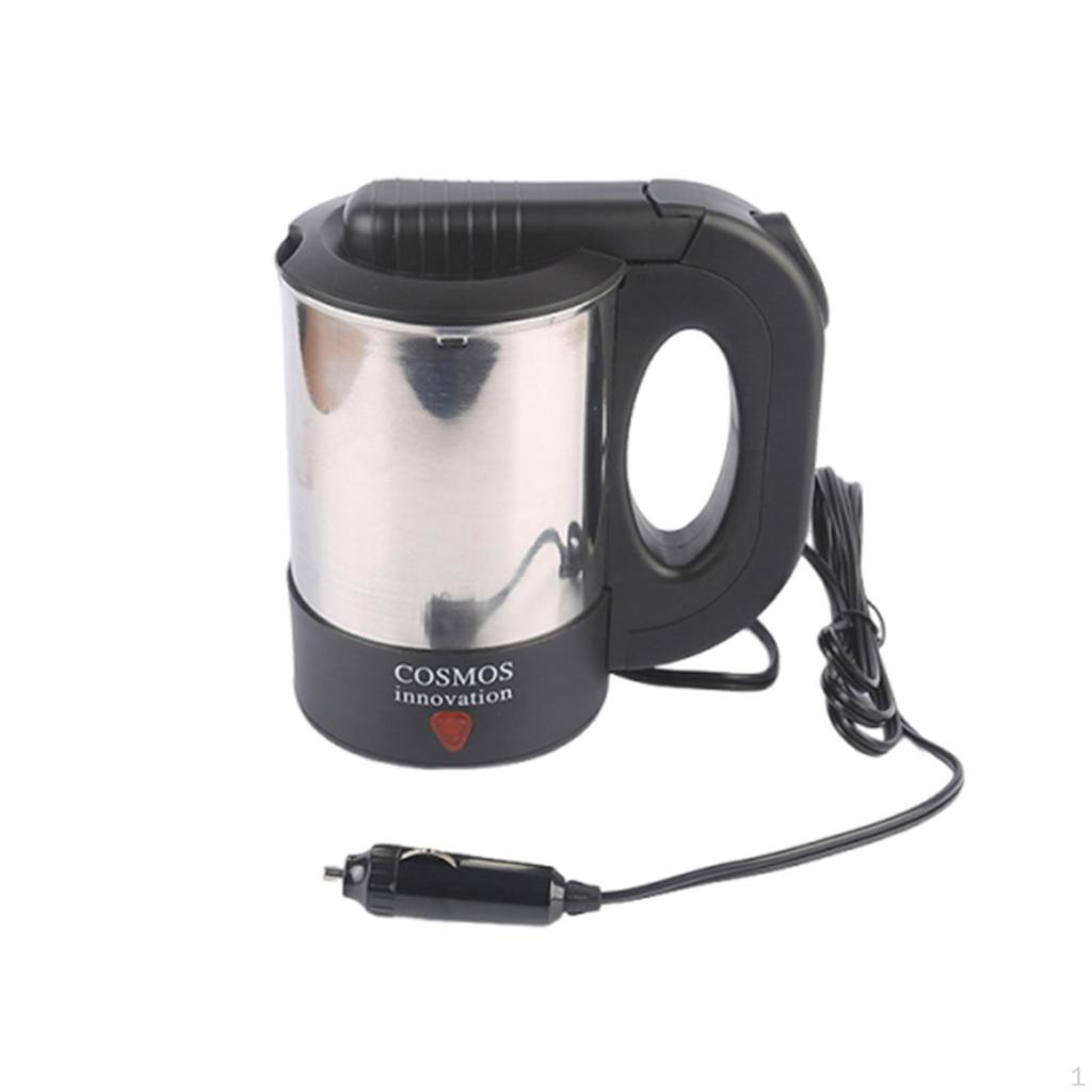 500ml Car Electric Kettle, Truck Insulated Bottle for Travel And Driving