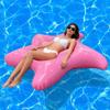 Starfish Water Hammock Lounge Chair Inflatable Floating Pool Mattress Outdoor Foldable Beach Waterbed Swimming Pool Lounge Chair
