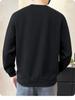 Men's Long-Sleeve Velvet-Lined Sweatshirt: Trendy, Loose Fit, Round Neck, Autumn/Winter Style for Young Students
