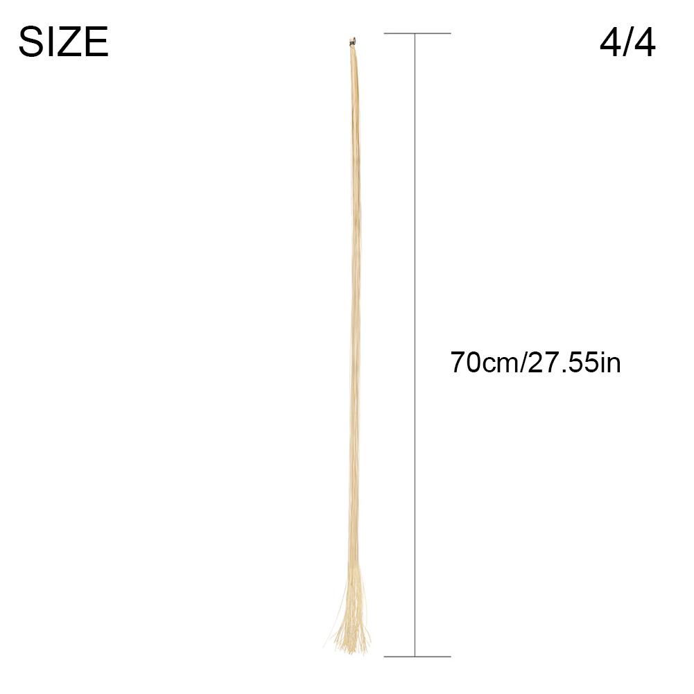 1 Hank Violin Bow Horse Hair Unbleached Replacement Violin Bow Hair White Violin Bow Hair for 4/4 3/4 1/2 1/4 1/8 Bow