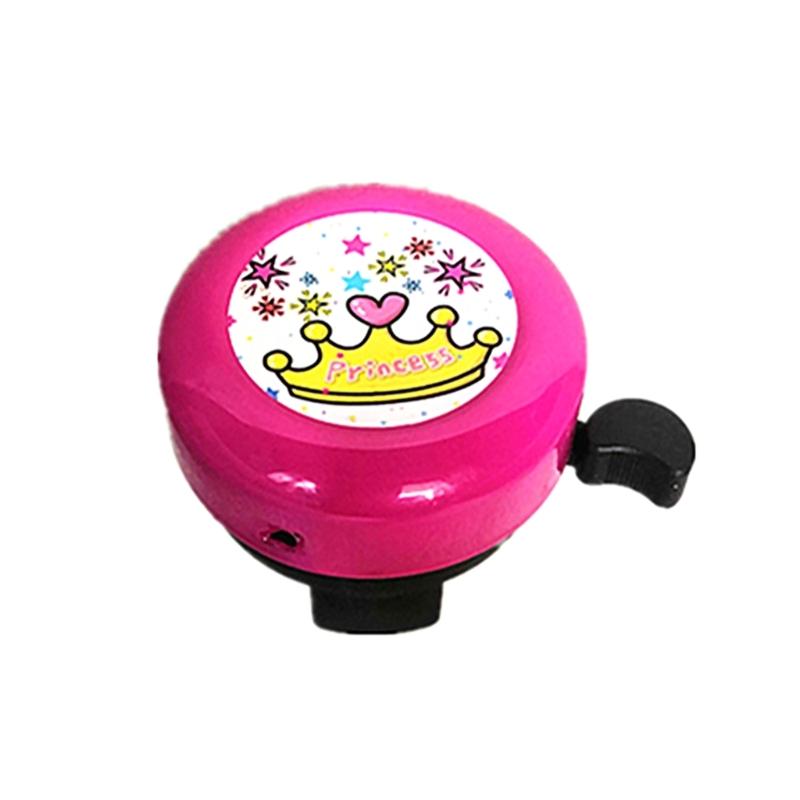Cute Bicycles Bells Clear Loud Sound Cartoon Pattern Mountain Bikes Handlebar Rings Horn Safety Cycling Warning Alarm