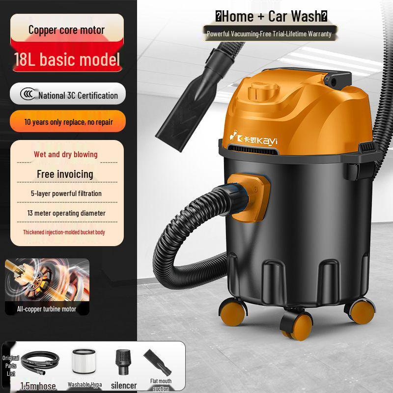 

Промышленный и бытовой пылесос с высокой мощностью всасывания для коммерческой уборки, ремонта, затирки швов и уборки за мелкими животными