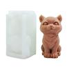 Cats Candle Molds Sitting Cats Silicone Moulds Scented Candle Casting Molds Animal Clay Moulds for Cake Decorations