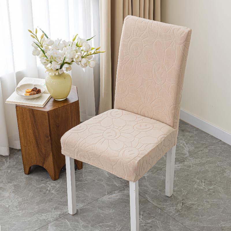 Four-season Elastic Thickened Chair Cover Backrest Cover One-piece Seat Dining Table Cover Set Home Use Stool Cover