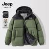 JEEP SPIRIT Men's Hooded Padded Winter Jacket