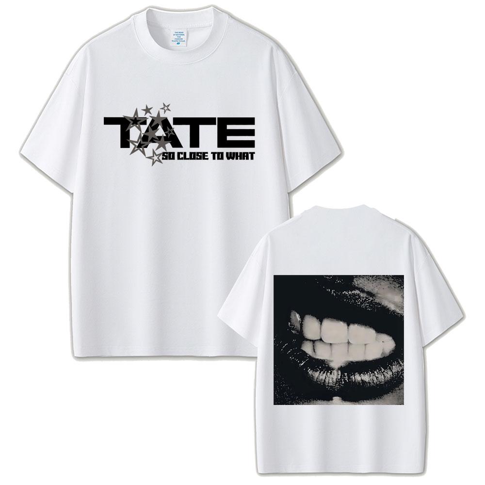 Tate McRae 2025 Concert Miss Possessive Tour 2025 T Shirts Fashion Men Women Oversized T-shirt Unisex Pure Cotton Tshirt Tops
