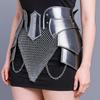 Mittelalterlicher Ritter Tasset Rüstung mit Kettenhemd Gürtel Tapfere Dame Stahlrüstung Maßanfertigung Damen Cosplay LARP Kostüm Geschenk