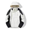 Unisex Three-in-One Waterproof Windproof Mink Fleece Hiking Jacket - Custom LG