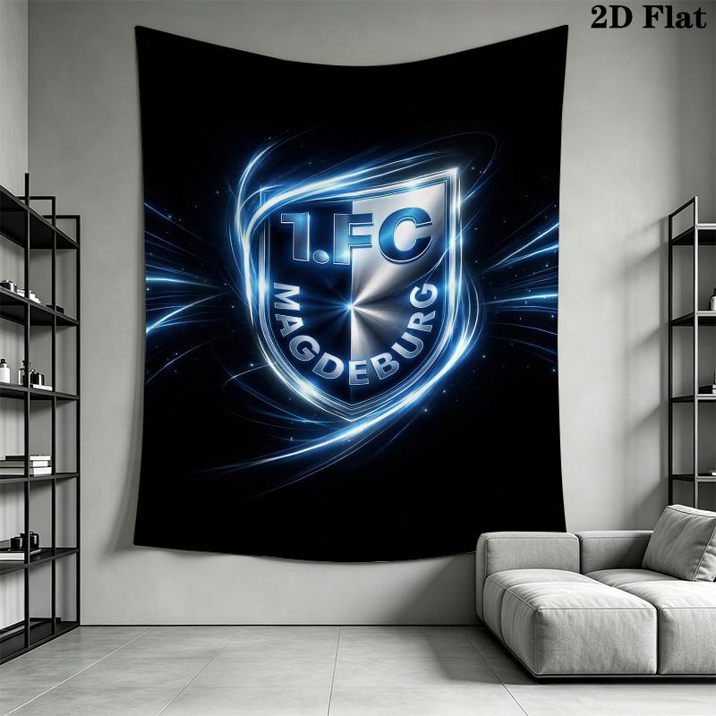 1 Fc Magdeburg Wall Tapestry Aesthetic Wall Hanging Printed Fabric Blanket Decorative Tapestries for Bedroom Living Room Home Decor