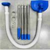 Swimming Pool Vacuum Handheld Automatic Vacuum For Tub Pool Suction Cleaner For Outdoor Backyard Garden Swimming Patio Pond
