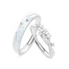 Falling Stars Luminous Couple Rings: Elegant, High-End Design with Versatile Style
