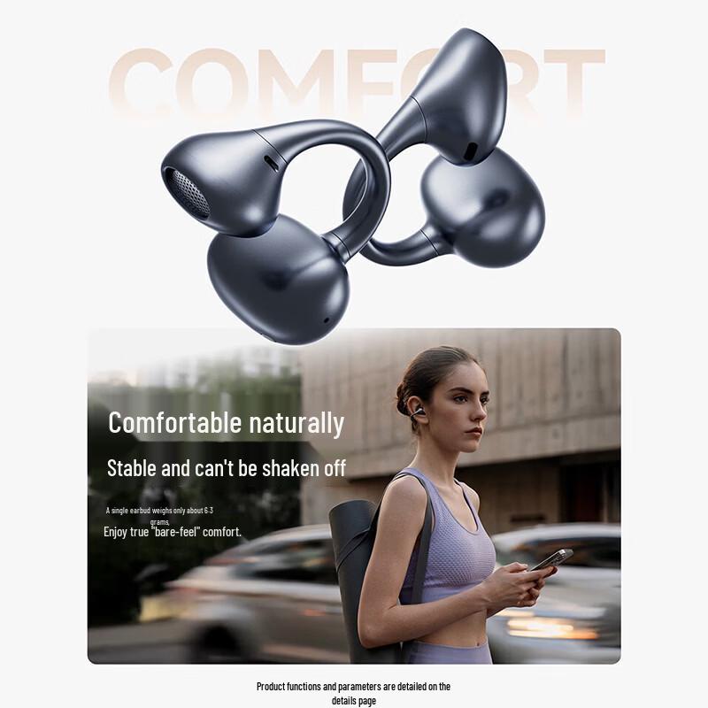 Sanag ANC Clip Open-Ear Bluetooth Earbuds