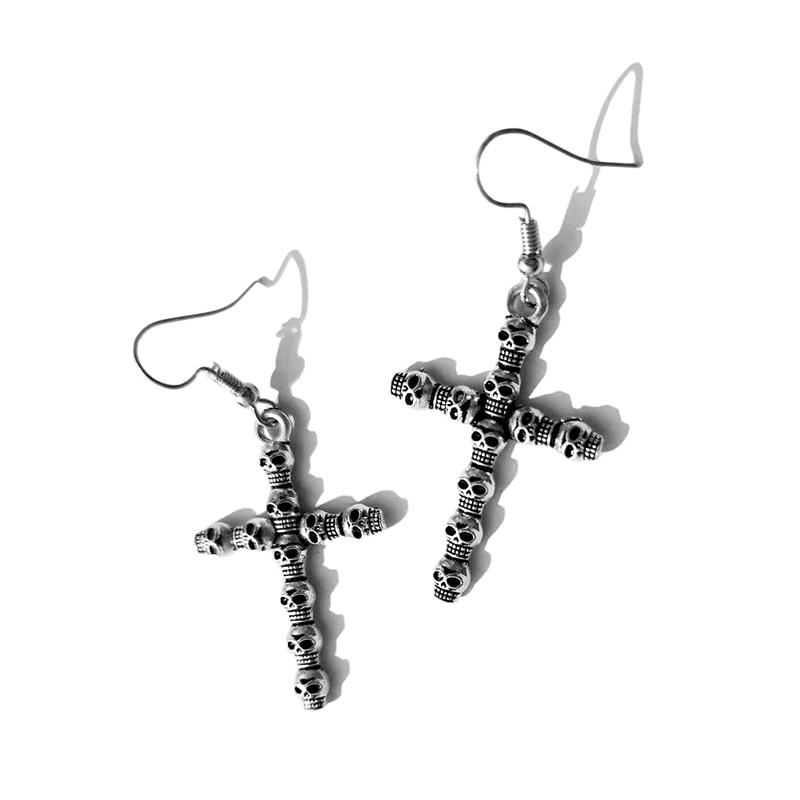 50 Style Earrings For Women Fashion Punk Drop Earrings Simple Cool Cute Jewelry Custom Handmade Girls Snake Cross Animal