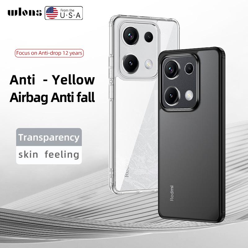 Xiaomi Note15 Pro Magnetic Transparent Turbo4 Pro Airbag Frosted Protective Case