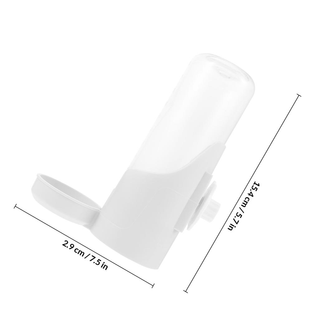 Automatic Hanging Bird Water Feeder High Quality Plastic Drinking Bottle Dispenser Parrots Cage Continuous Water Supply Easy
