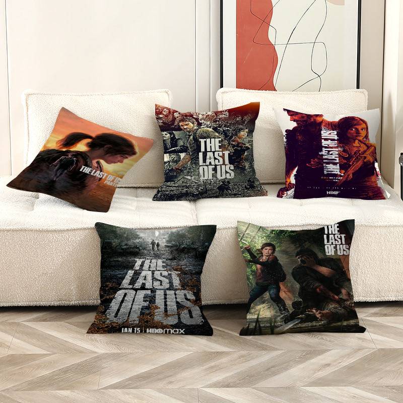 Game The Last of Us Pillow Cover for Bedroom Room and Living Room Sofa Decorative Cushion Cover