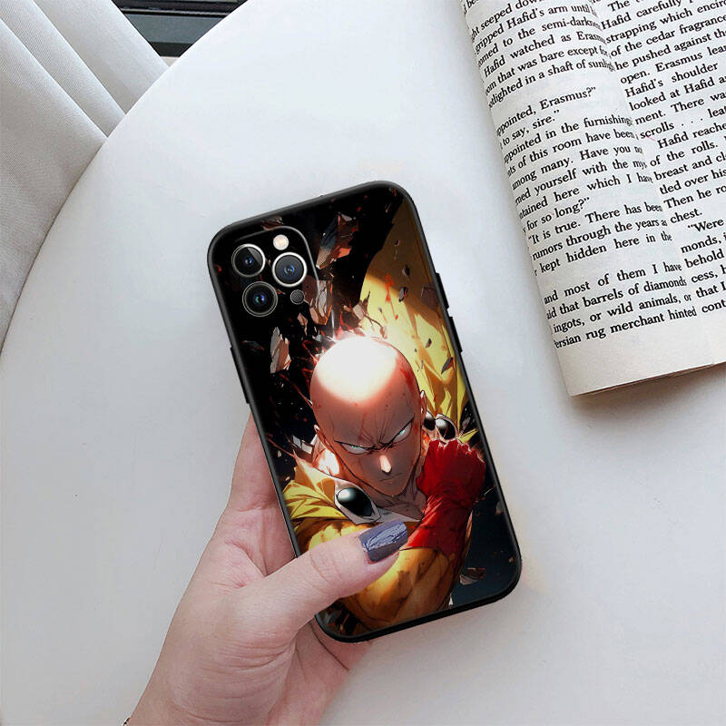 MH126 One Punch Man Phone Shell Case for iPhone 7 8 11 12 13 14 15 16 17 16E XS Pro Max XR X SE Air