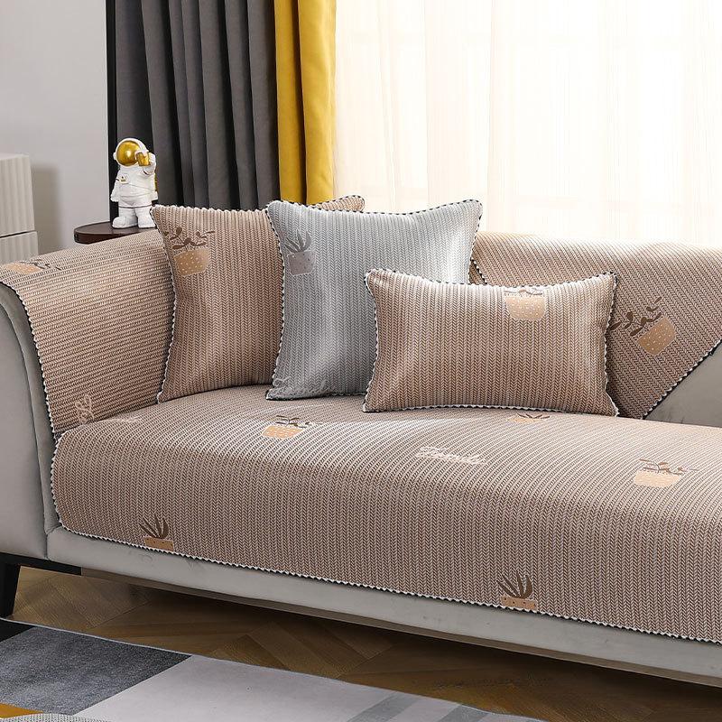 Sommermatte, Sommermatte, Kühlpad, Eisseide, Rattan, Bambusmatte, Sommerstil, europäischer Stil, rutschfeste Abdeckung