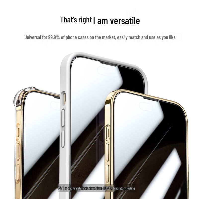 Ugreen Anti-Peeping Gehärtetes Glas Displayschutzfolie für iPhone